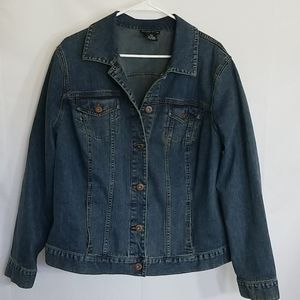 Style & Co. Jean jacket from Macy's.